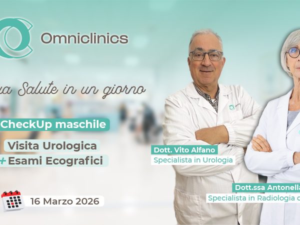 CheckUp completo uomo con una sola seduta
