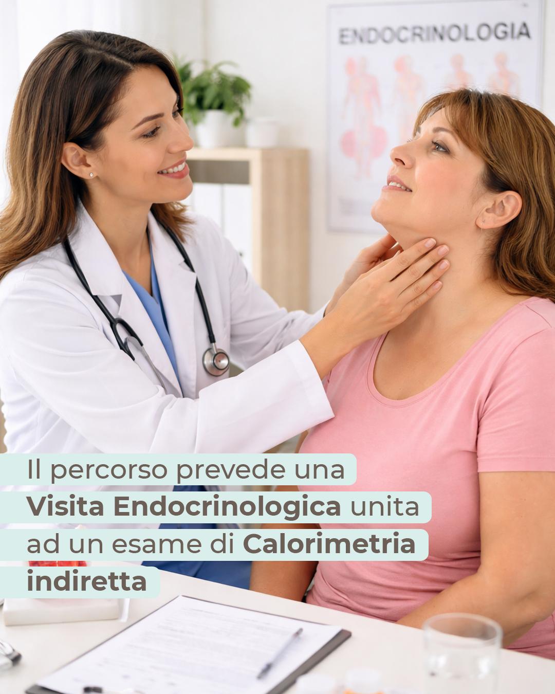 Visita Endocrinologica ed esame di Calorimetria indiretta - Omniclinics Bologna