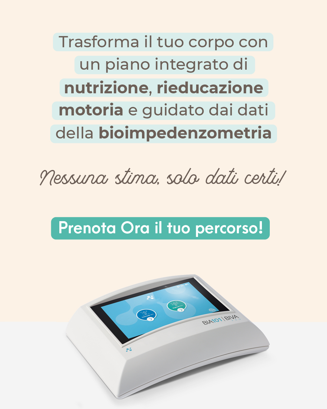 Bioimpedenziometria (BIA) per valutare composizione corporea - Omniclinics Bologna