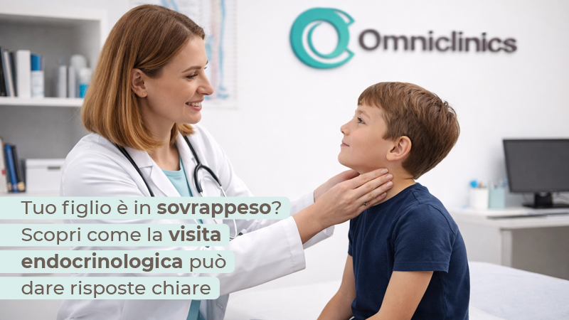 Visita endocrinologica pediatrica a Bologna per obesità infantile e sovrappeso - Omniclinics