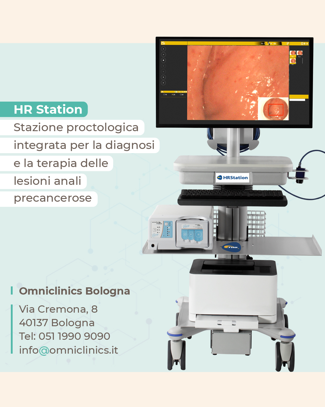 THD HRSTATION per anoscopia - Bologna - Centro Medico Omniclinics