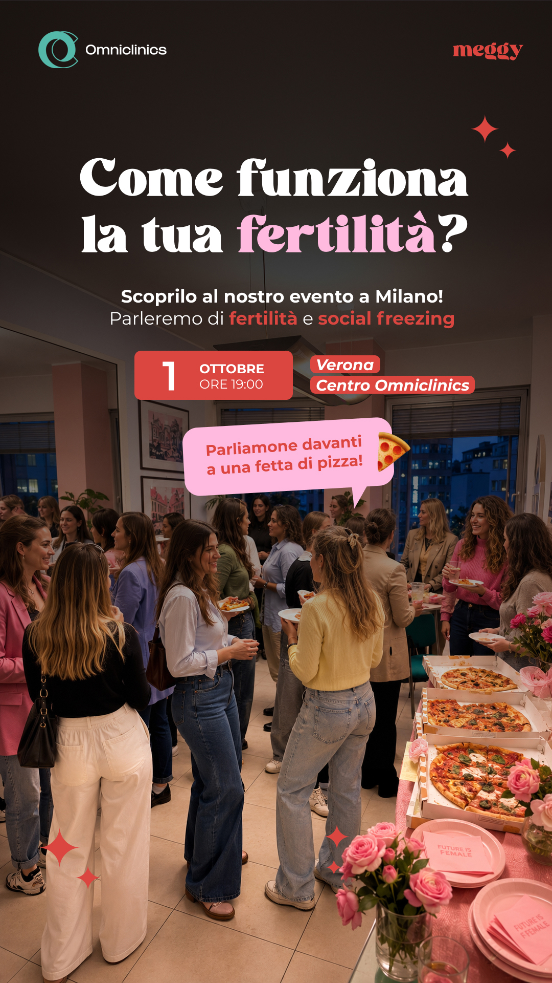 Social freezing e preservazione della fertilità: evento a Omniclinics Verona il 1 Ottobre
